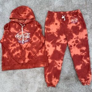 Coca-Cola hoodie and pant set